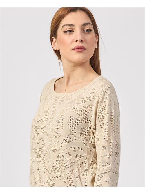 Maglia traforata Yes Zee in viscosa YES ZEE | M437-I9000250